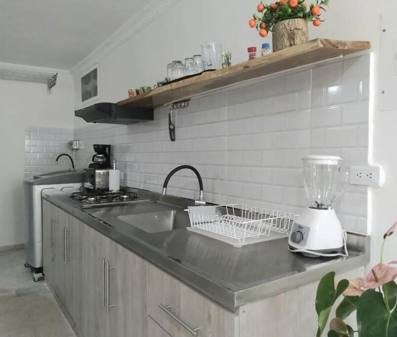 Heliconia Wagneriana Apartment - Flor De La Perla 산타마르타 외부 사진